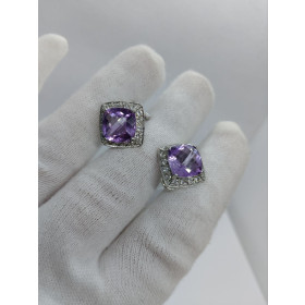 Серебряные серёжки